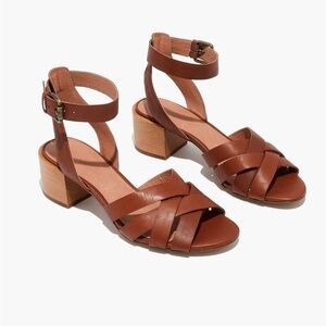 NWT Madewell Lucy Sandal Heels sz6